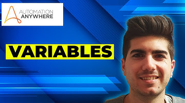 Automation Anywhere - VARIABLES