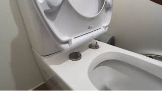 How to Replace a Soft Close Toilet Seat | Aldi $20 Seat Installation screenshot 5