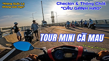 Tour Mini Cà Mau | Cầu Gành Hào Mới - Đê Biển - Ruộng Muối | Cung đường quá đẹp mới Thông Xe