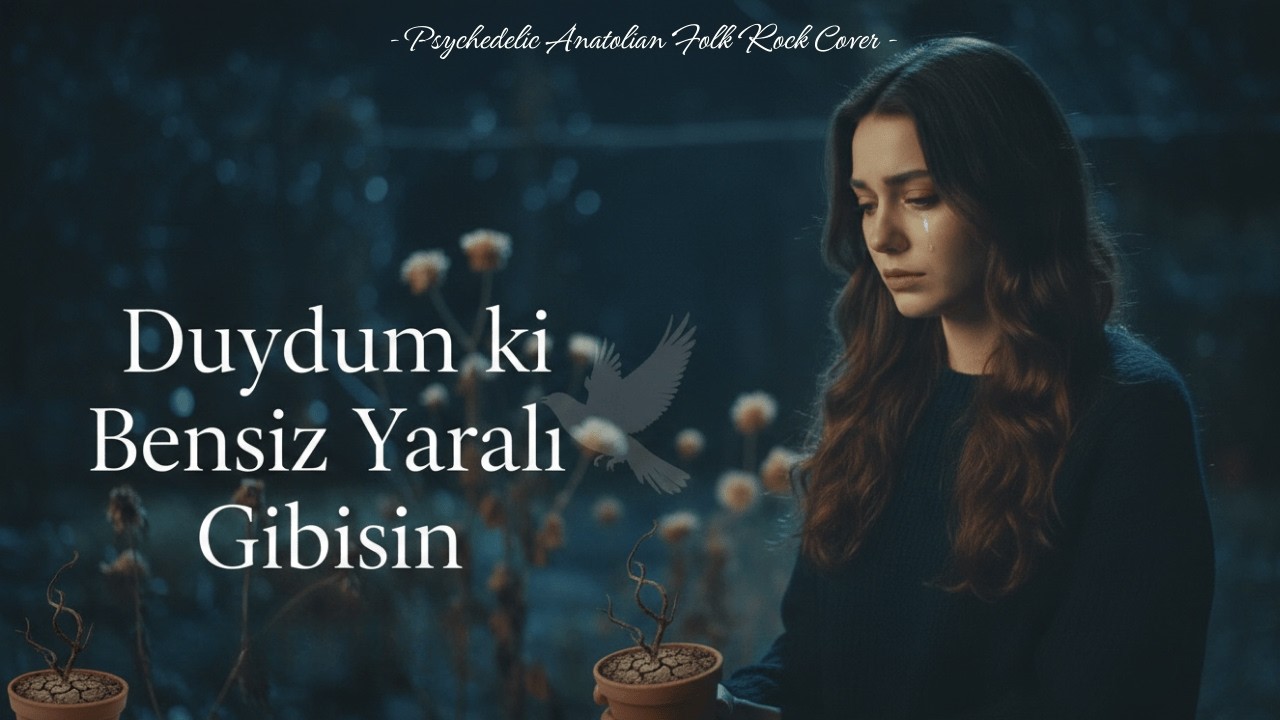 Duydum Ki Bensiz Yaralı Gibisin | Psychedelic Anatolian Rock Cover (70s Style)