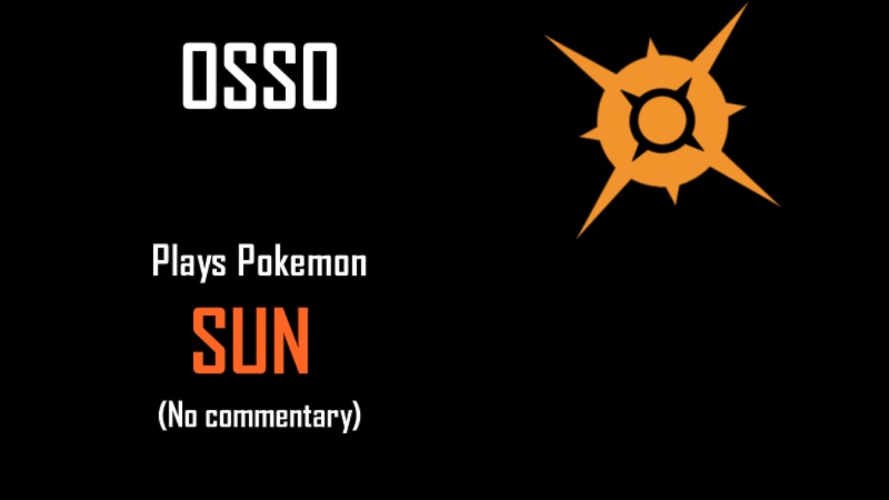 POKEMON SUN WALKTHROUGH PART 1 (Blind playthrough + No Commentary)