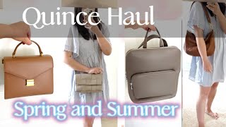 Huge QUINCE Haul | Spring and Summer bags you gotta see  - YouTube