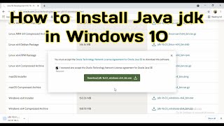HOW TO INSTALL JAVA JDK IN WINDOWS 10| FOR ANDROID STUDIO