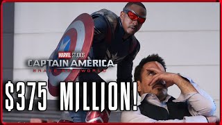 Captain America Brave New World Balloon Budget To $375 Million - This Is CRAZY!
