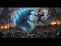 orcs and king kong vs godzilla iron bastion and razor teeth full fight