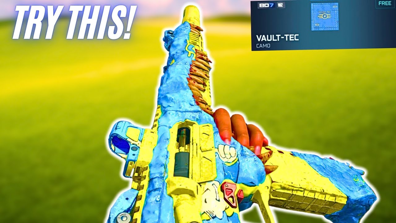 Новый камуфляж Fallout... стоит ли он того?! (Камуфляж VAULT TEC разблокирован в BO7)