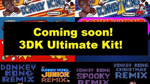3DK Ultimate Donkey Kong Multigame Kit