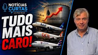 VOOS CANCELADOS COM A ALTA DO QUEROSENE | EP. 681
