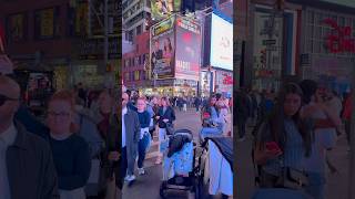 Times Square last night 👀 #nyc