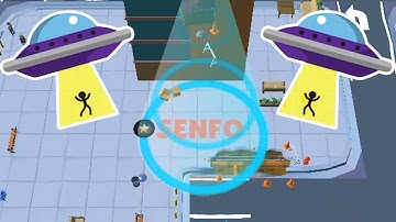 FLYUFO IO  ( Hole.io )  Map Control: 100.00% - Big Hole WORLD RECORD #2