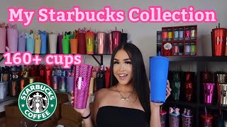 MY UPDATED STARBUCKS CUP COLLECTION 2022 ** OVER 160  CUPS**