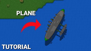 Rusted warfare Modding | how to make a plane