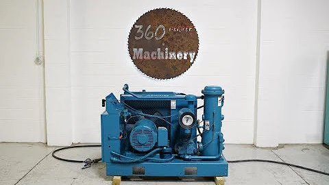 QUINCY QSB SERIES 50 HP ROTARY SCREW COMPRESSOR