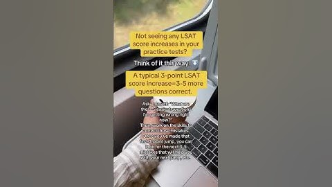 Not seeing any #LSAT score increases?