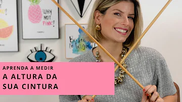 Qual a altura certa para medir a cintura?