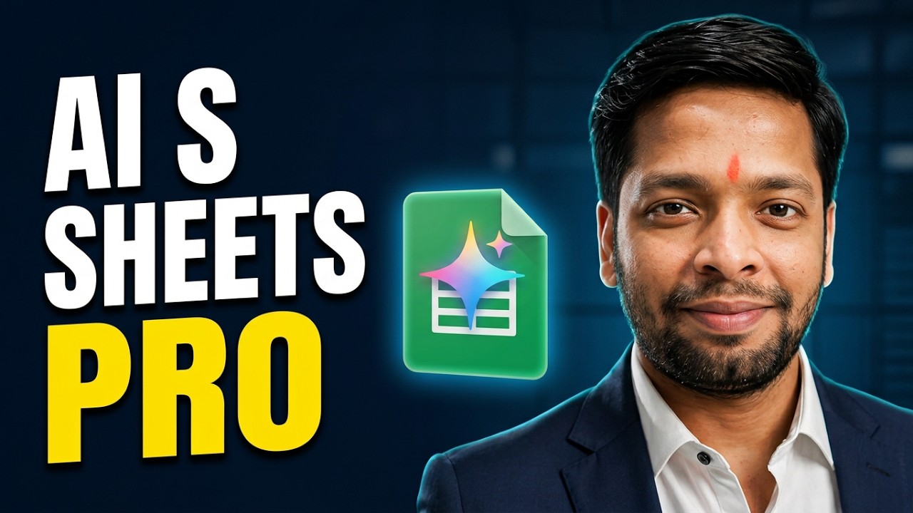 Google Sheets में Gemini AI कैसे Use करें? | All AI Tools Tutorial 2026 ...