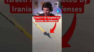Israeli F-16 Targeted By Iranian Air Defenses
