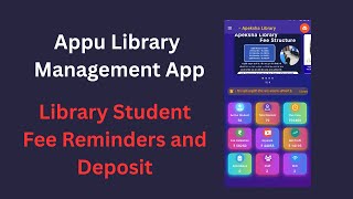 Appu Library Management App-Fee Deposit And Fee Reminders screenshot 5