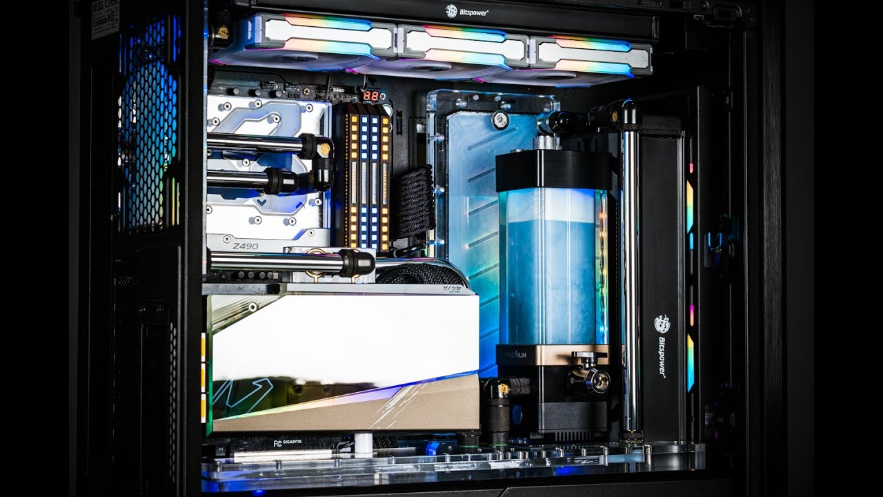 Mystic Look with Primochill Coolant - Strix Helios Case Time-Lapse Build