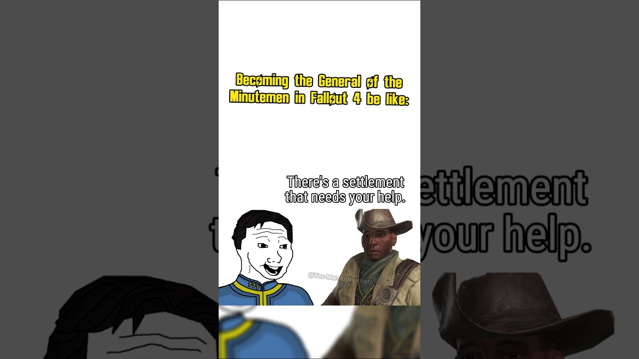 Becoming the General of the Minutemen in Fallout 4 be like : 