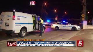 Driver Flees From Scene Of Fatal Hit-And-Run Crash