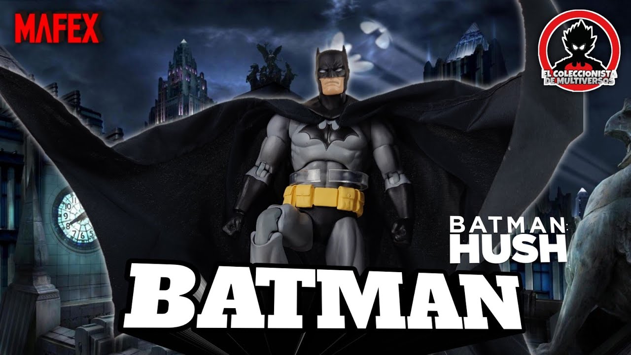 MAFEX HUSH バットマン BLACK Ver. Medicom Batman Hush MAF EX Action Figure Batman Black Ver. 16 cm