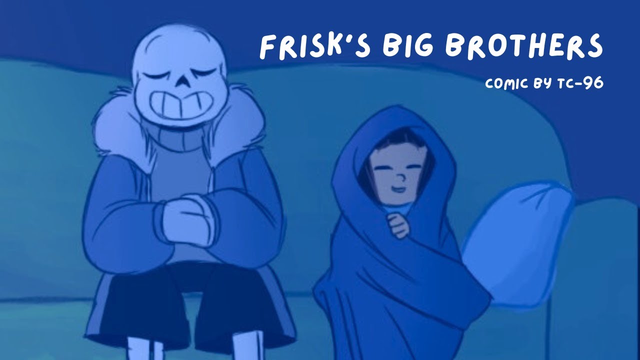 undertale comic dub | frisk's big brothers 🤍