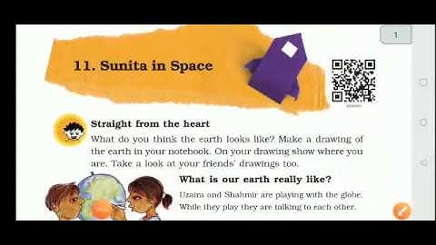 "Sunita in space " chapter 11 class 5 EVS bihar board