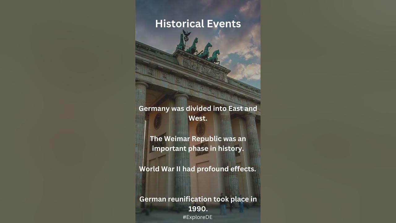 Historical Events In Germany 1900s Historical Events In Germany 1900s