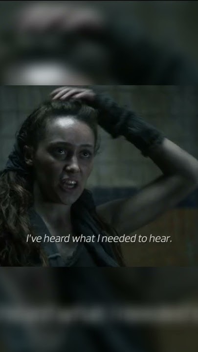 Не знали кого взяли в плен #сериал #сериалы #lexa #лекса #сотня #the100 ...