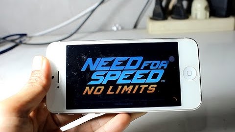 Need For Speed No Limits Game Test  Iphone 5