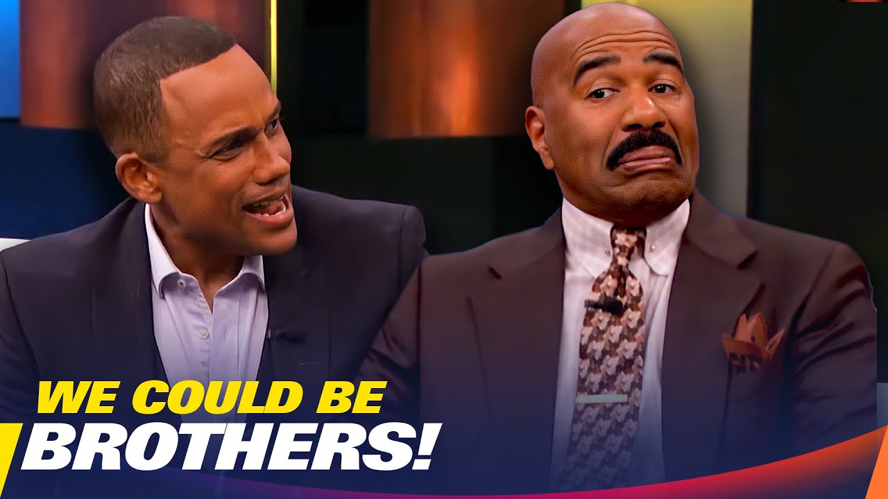 Apparently We Look Alike… Hill Harper Is Here! | Steve Harvey