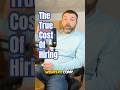 The Real Cost of an Employee. Payroll Burden Explained. Don't miss this hidden cost! #contractor