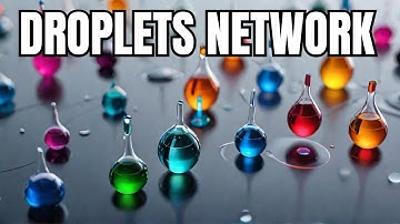 Microfluidic Droplet Networks: Computing & Material Assembly