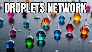 Microfluidic Droplet Networks: Computing & Material Assembly