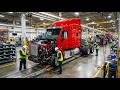 Inside Peterbilt's Massive Factory — Building the Most Powerful Semi Trucks Step by Step
