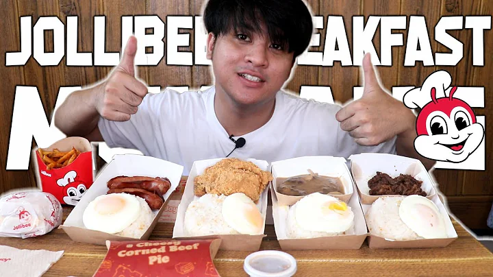 JOLLIBEE BREAKFAST MUKBANG | FILIPINO BREAKFAST | ...