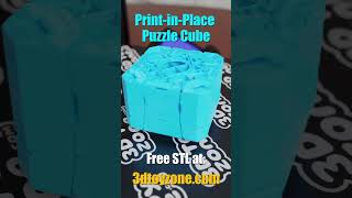 3dToyZone PuzzleCube Print-in-place