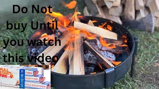 Testing Out Pull Start Fire Starter