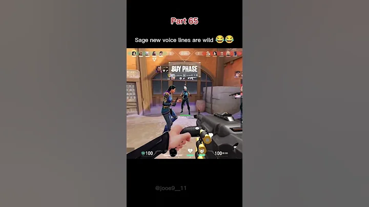 Sage new voice lines are wild 😂😂 #valorant #valorantclips
