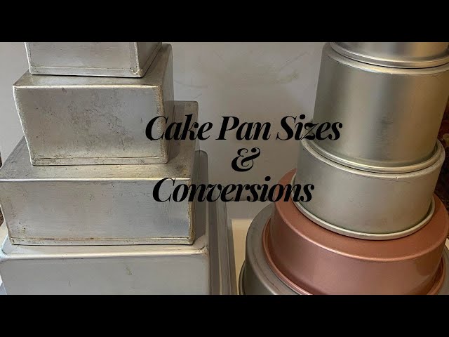 How to Use a Different Size Cake Pan - The Tough Cookie