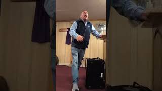 Part 1 Jason hand preaching revival at God's House Full Gospel Church