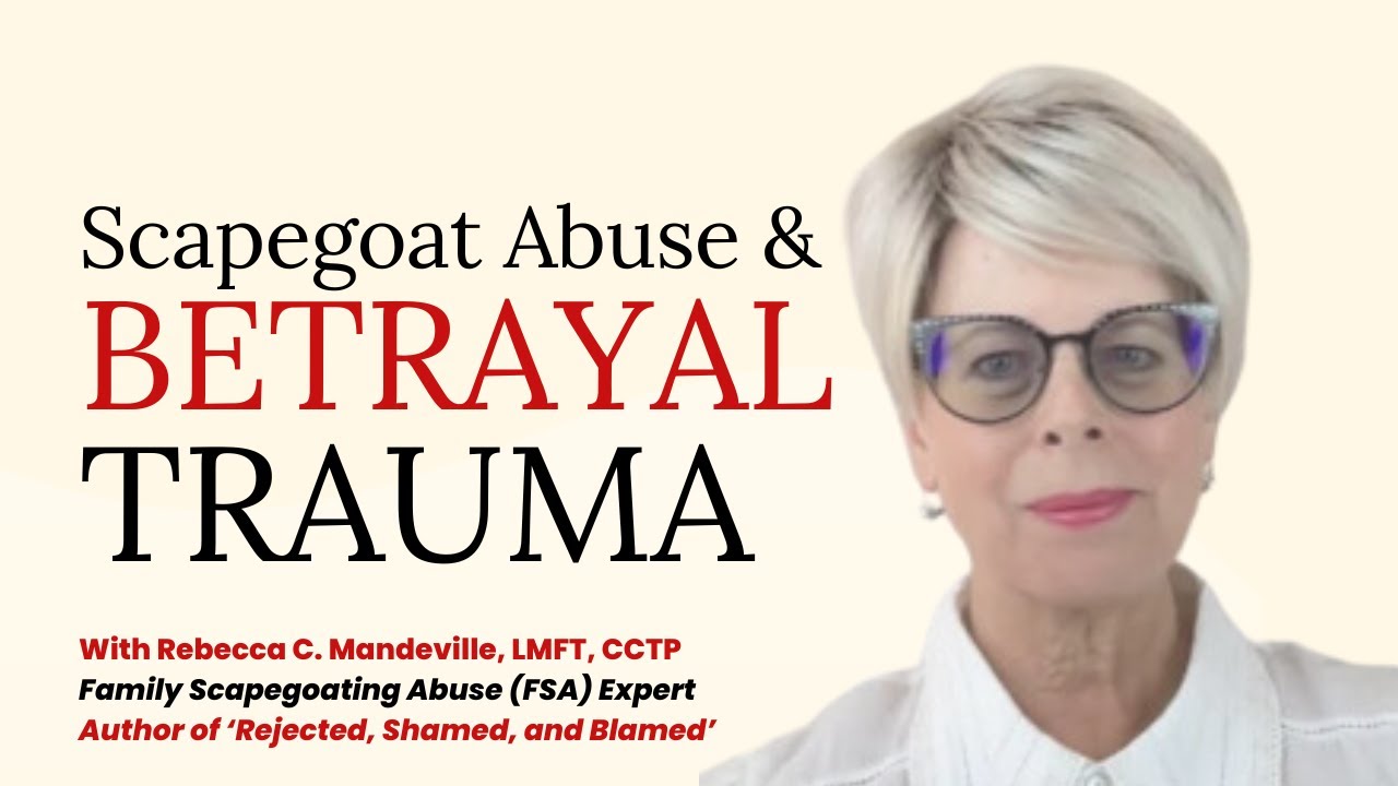 Why Scapegoat Abuse Causes Betrayal Trauma #scapegoat #narcissisticfamily #betrayal
