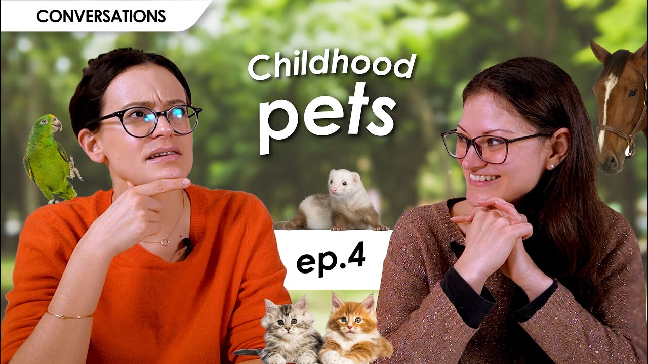 ENGLISH CONVERSATION con Norma e Nelly: “Spill the tea” about our childhood  pets! 