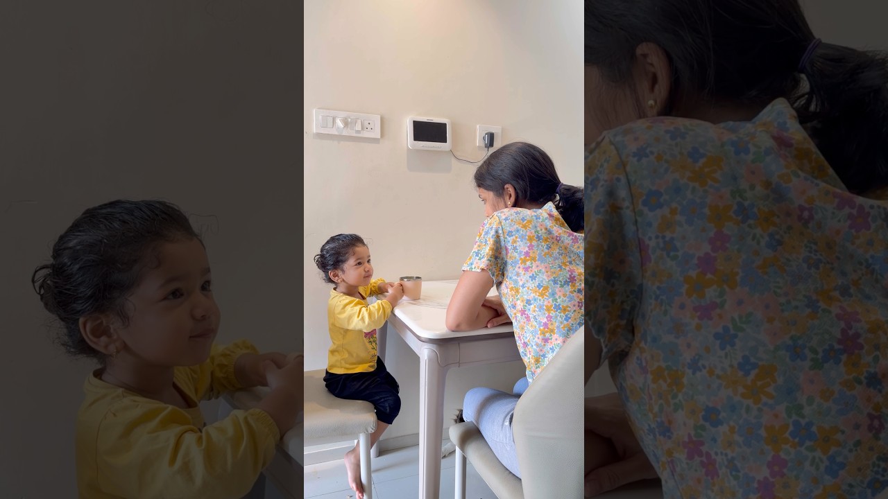 Mini vlog… #minivlog #dailyvlog #momlife #trending #family #bhaktichede #vlogger #toddlerthings
