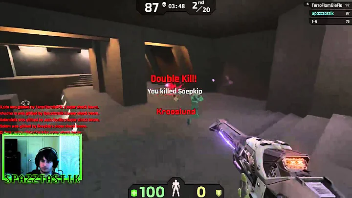 Unreal Tournament 4 pre-alpha Monster kill!