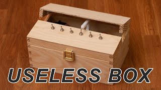 Useless Box with Multiple Switches (Arduino controlled, DIY)