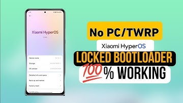 Install HyperOS 2 - No PC, No TWRP & Locked Bootloader - 1000% Working Trick [ 2025 New Guide ]