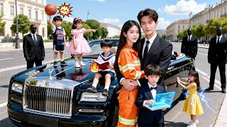 Download Lagu Cleaner Married Beggar with 5 Baby, Unexpectedly, He Was CEO \u0026 5 Baby Were Her biological!#cdrama MP3
