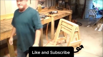 “How to Build Strong & Stackable Sawhorses | Easy DIY Project” 5 2x4x8